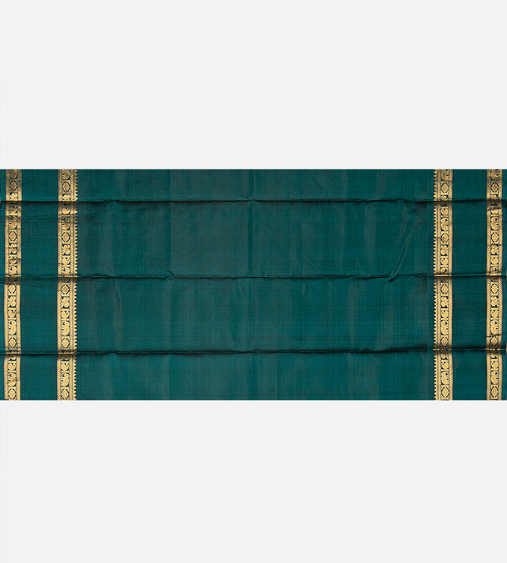 Black Kanchipuram Silk Saree