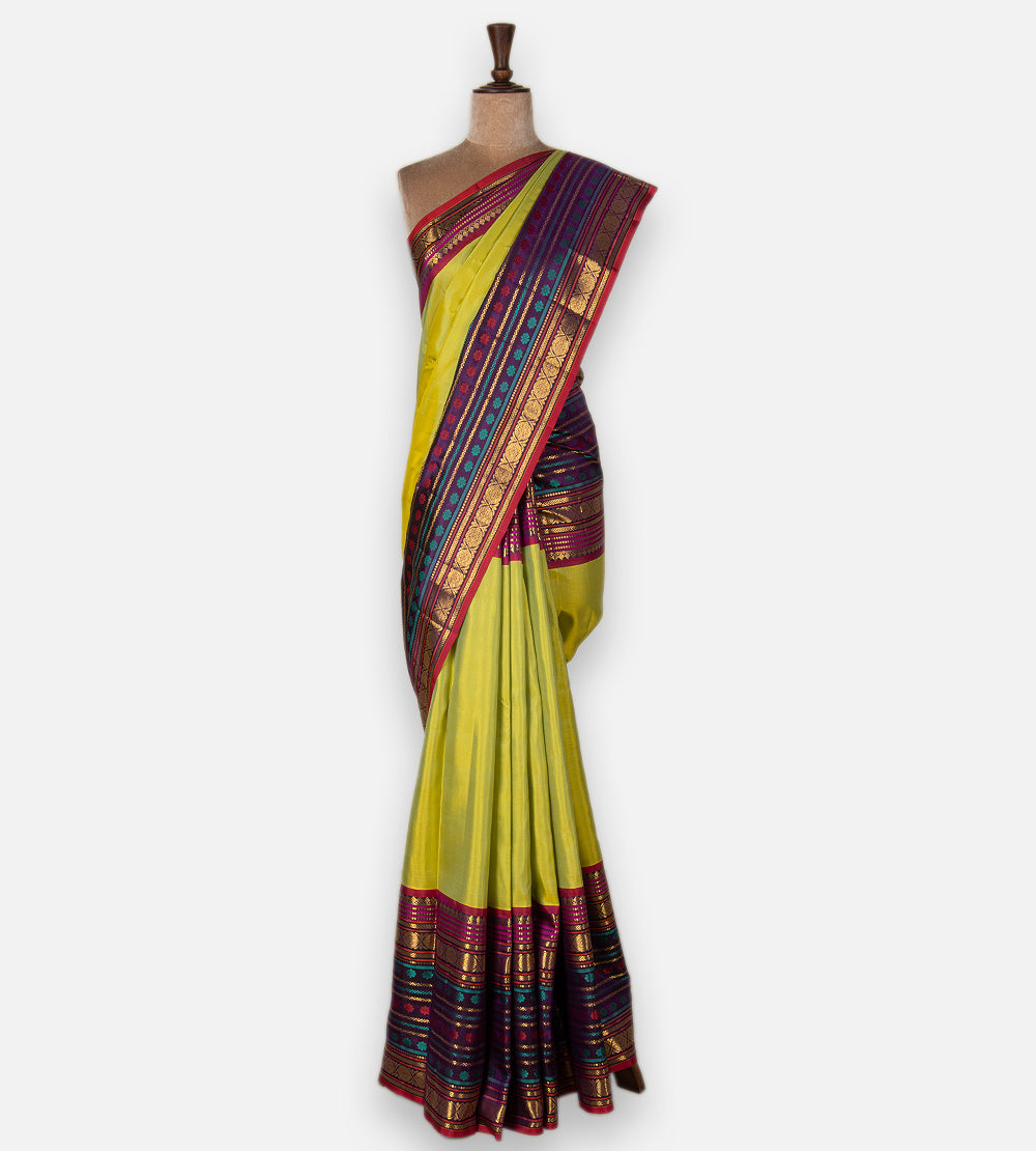 Green Kanchipuram Silk Saree
