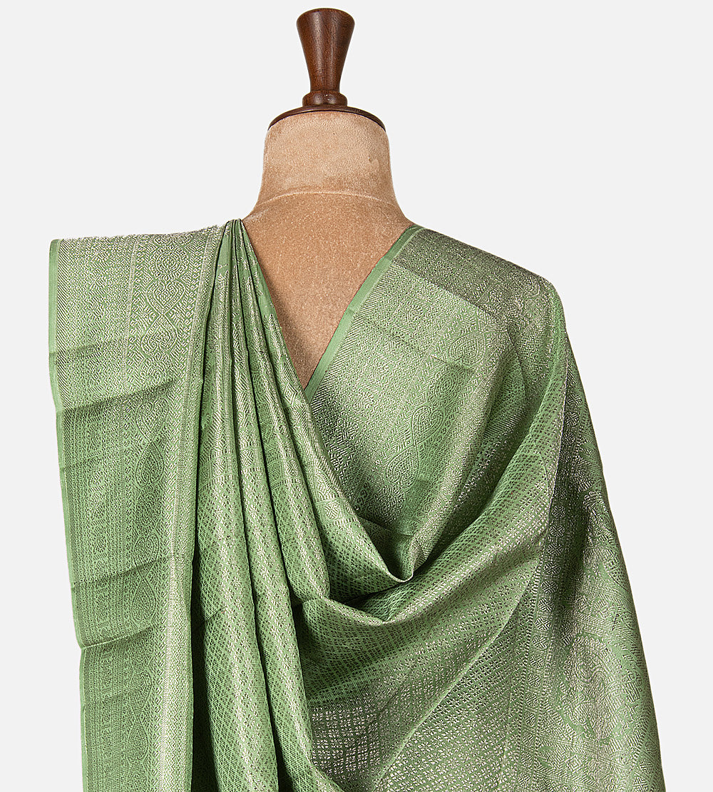 Green Kanchipuram Silk Saree
