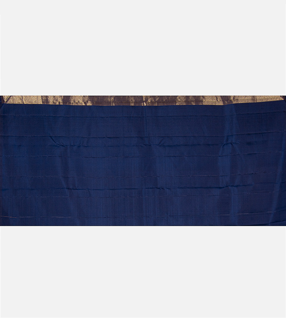 Blue Kanchipuram Silk Saree