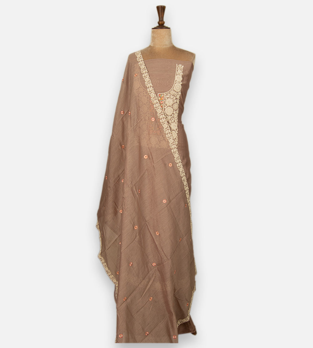 Mauve Mul Cotton Salwar