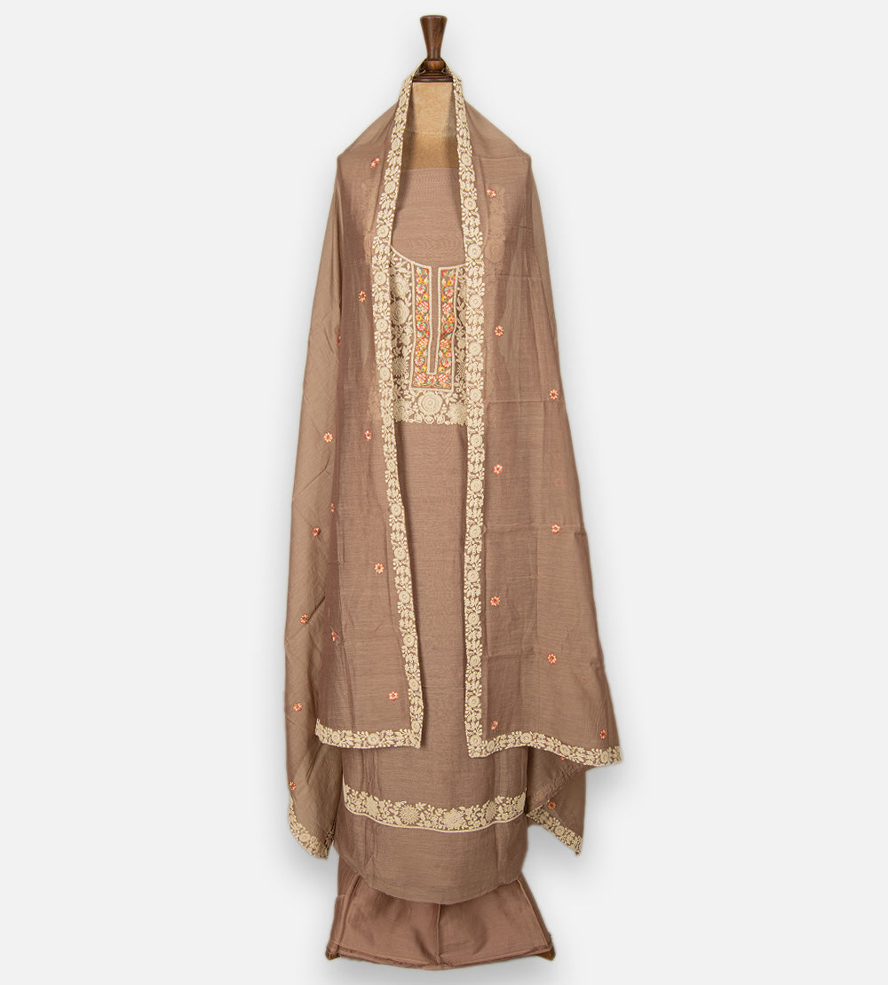 Mauve Mul Cotton Salwar
