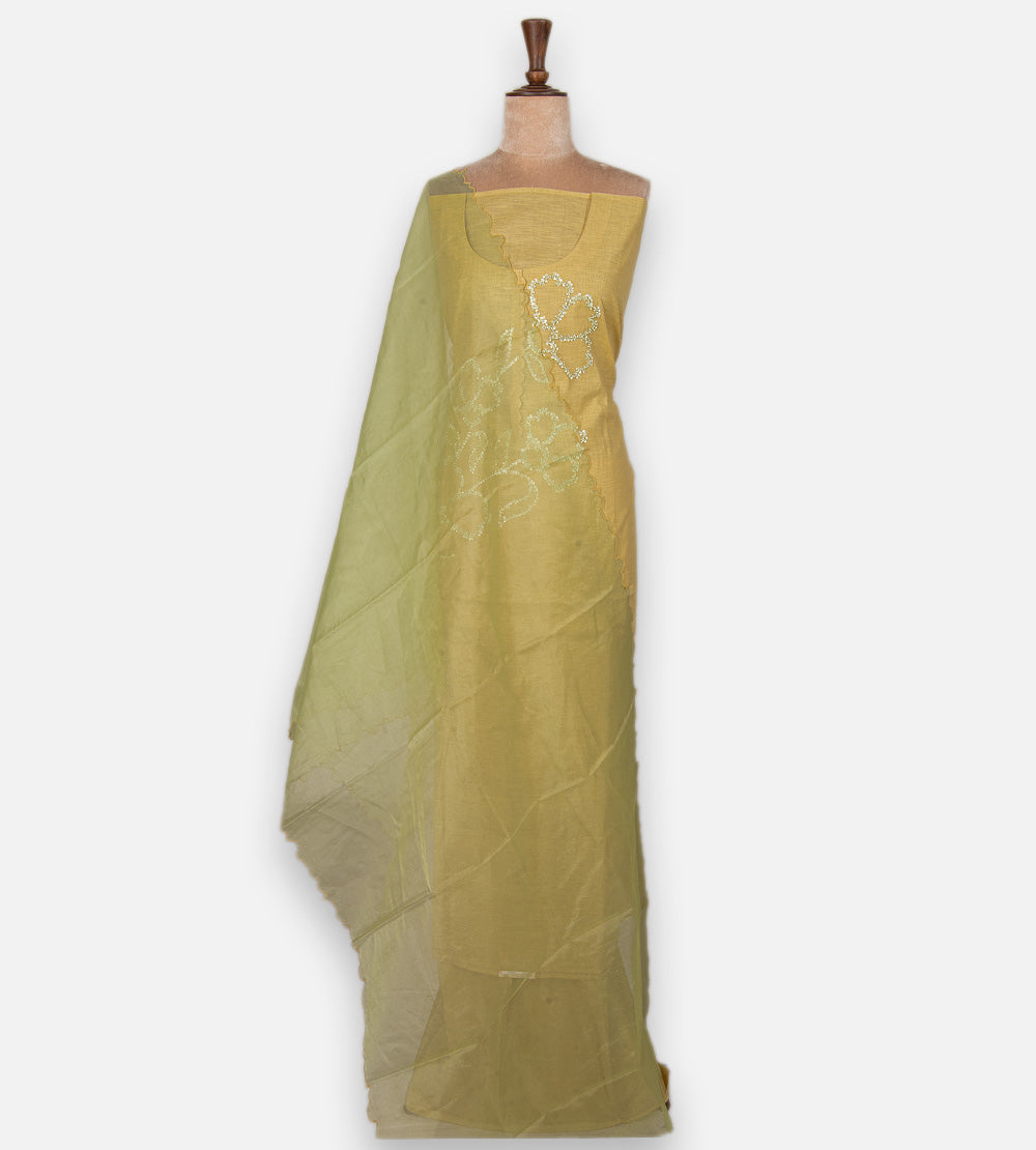 Yellow Linen salwar