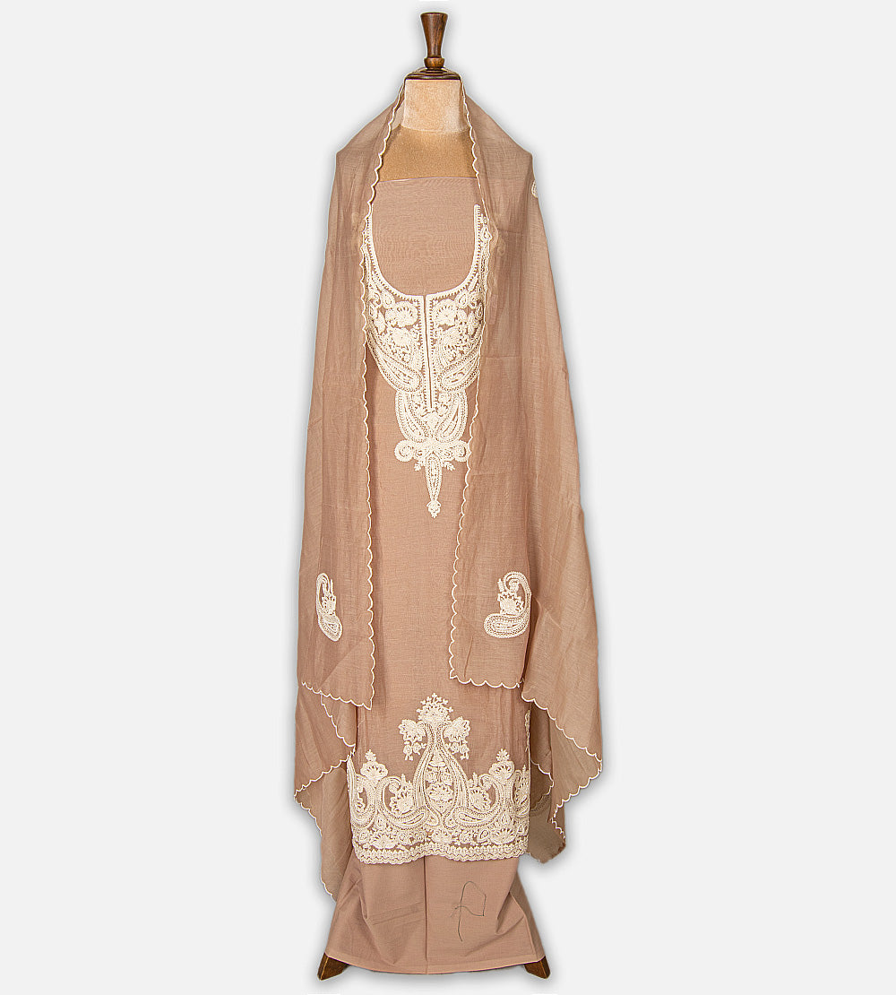 Dusty Runch Brown Mul Cotton Salwar
