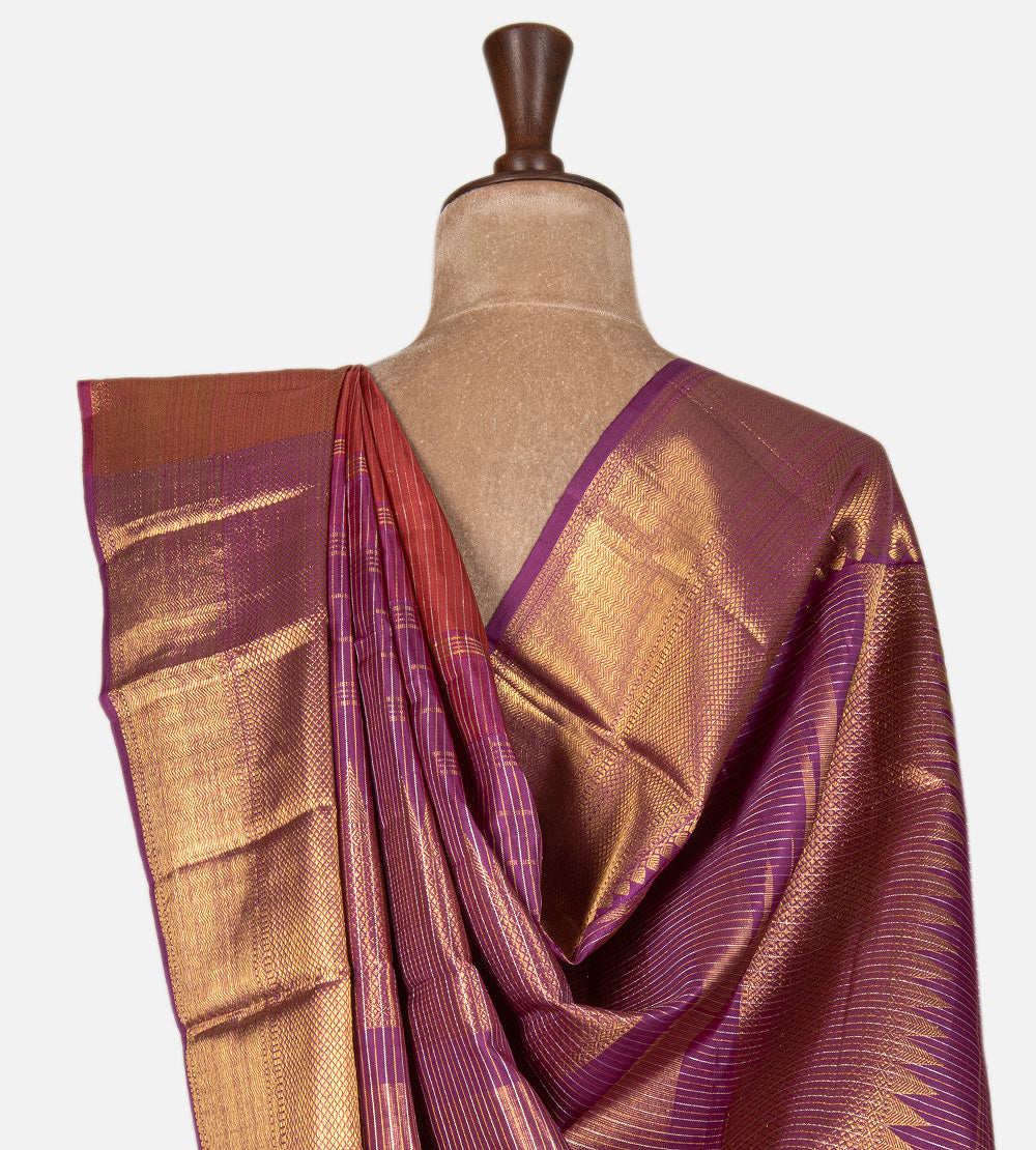 Red Kanchipuram Silk Saree