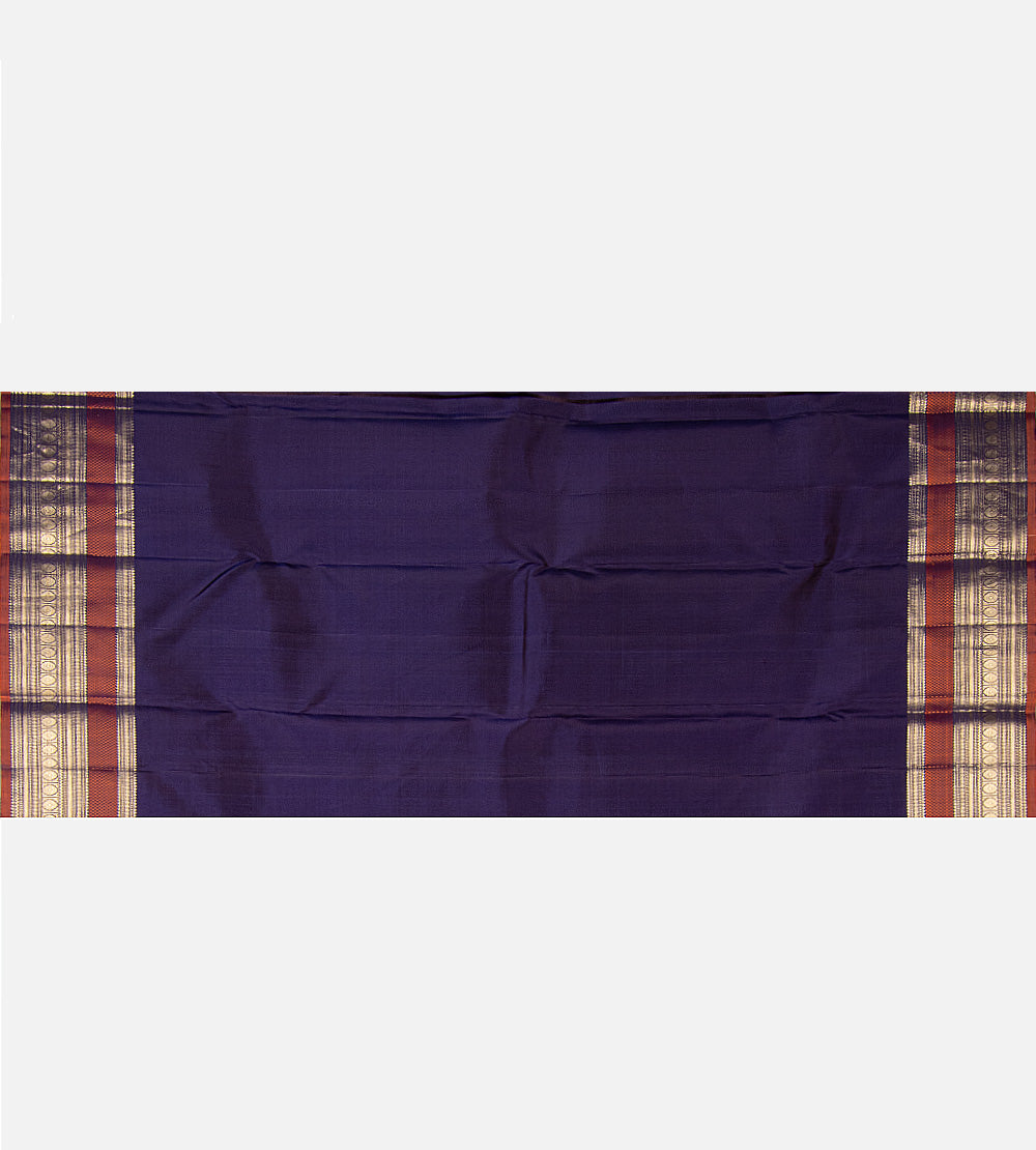 Blue Kanchipuram Silk Saree