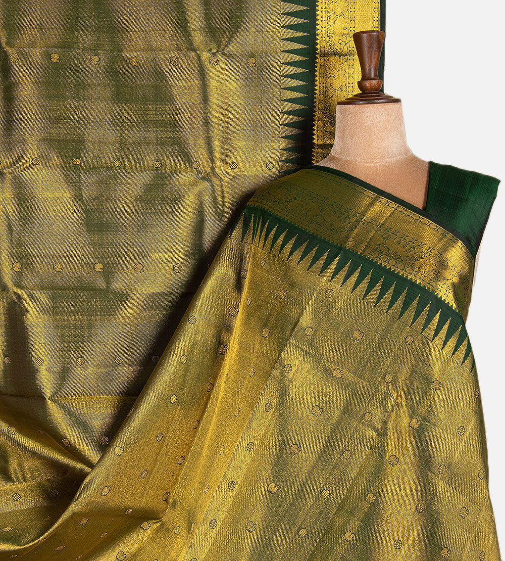 Green Kanchipuram Silk Saree