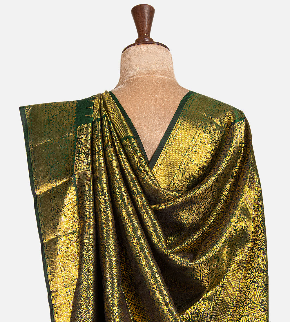 Green Kanchipuram Silk Saree