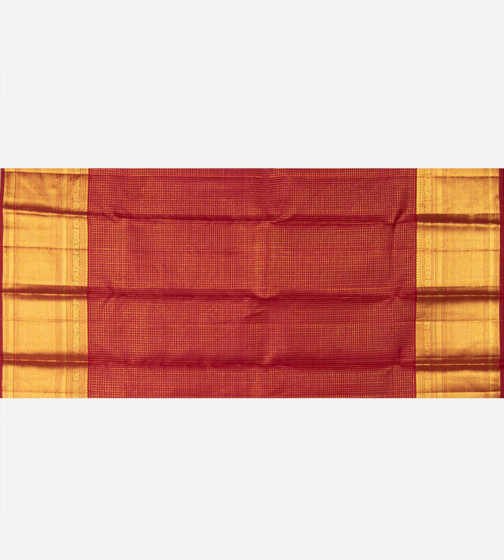 Red Kanchipuram Silk Saree