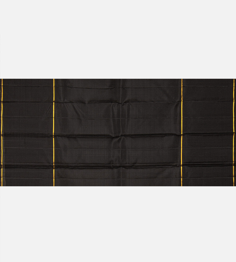 Grey Kanchipuram Silk Saree