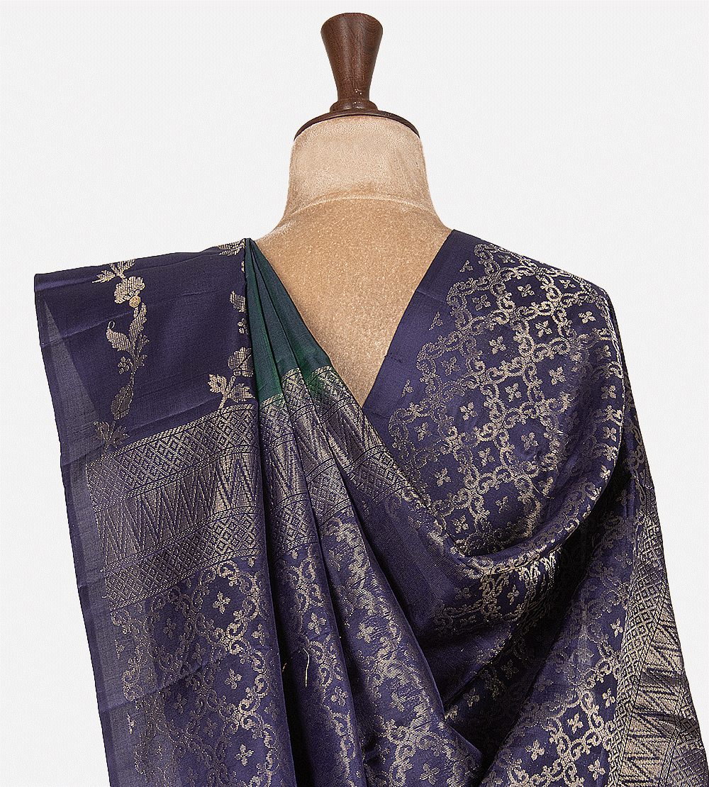 Multicolour Soft Silk Saree
