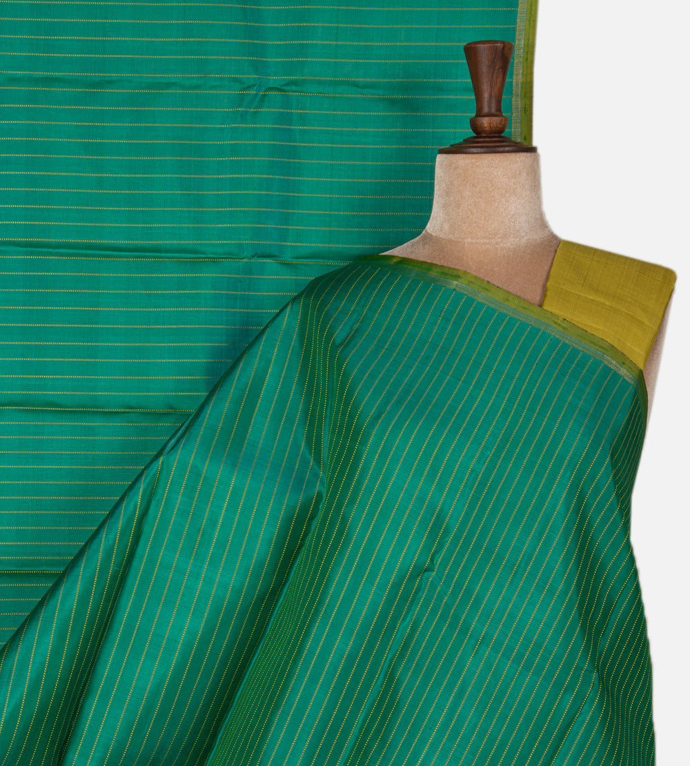 Green Kanchipuram Silk Saree
