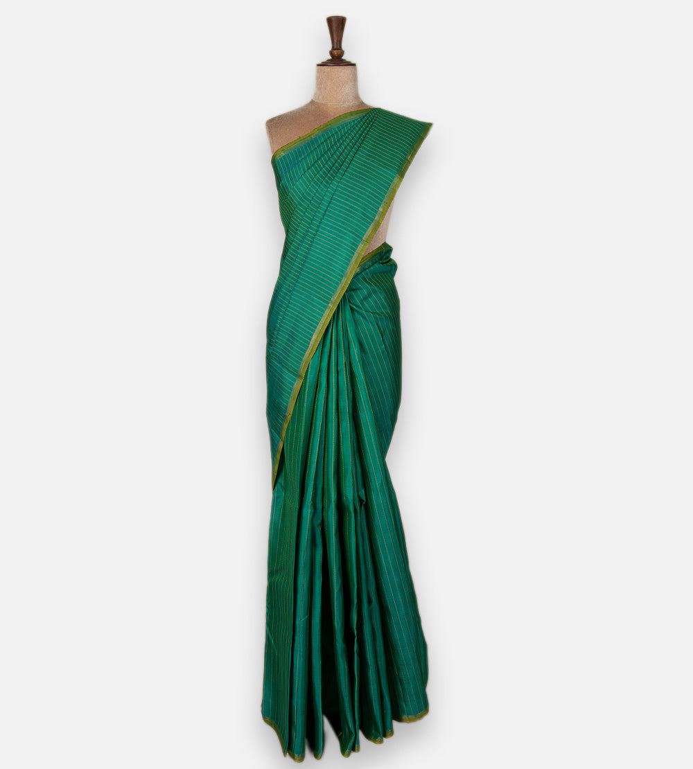 Green Kanchipuram Silk Saree