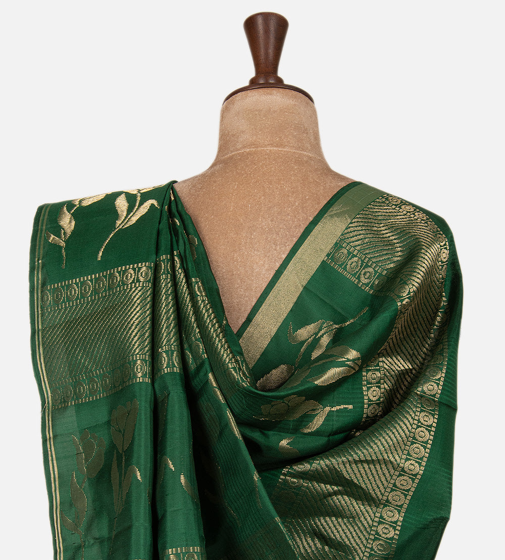 Green Soft Silk Saree