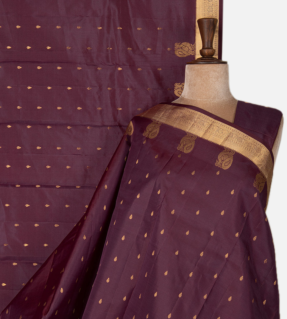 Purple Soft Silk Saree