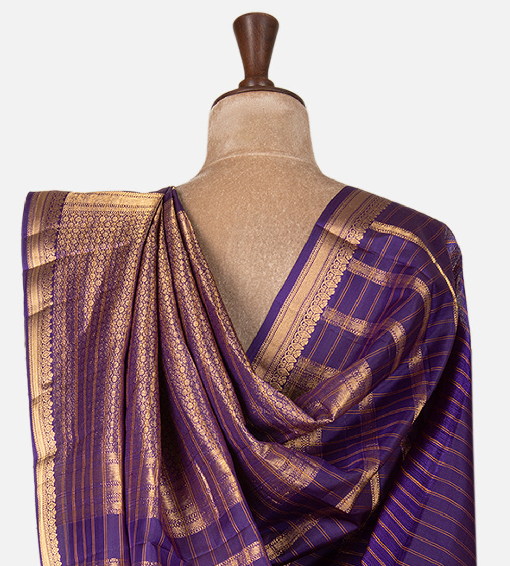 Purple Soft Silk Saree