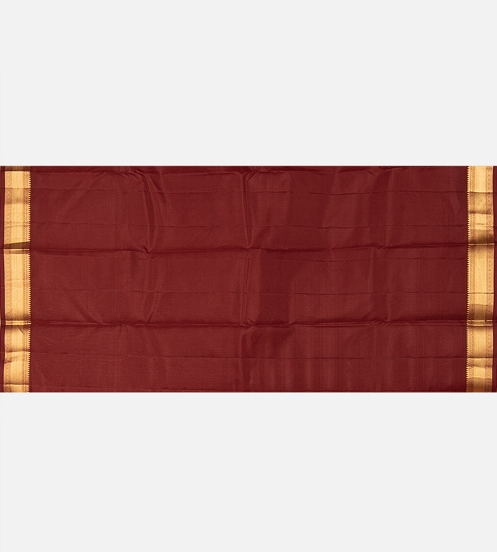 Maroon Soft Silk Saree