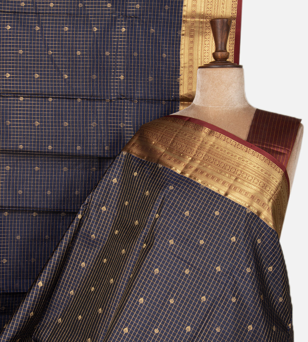 Blue Soft Silk Saree