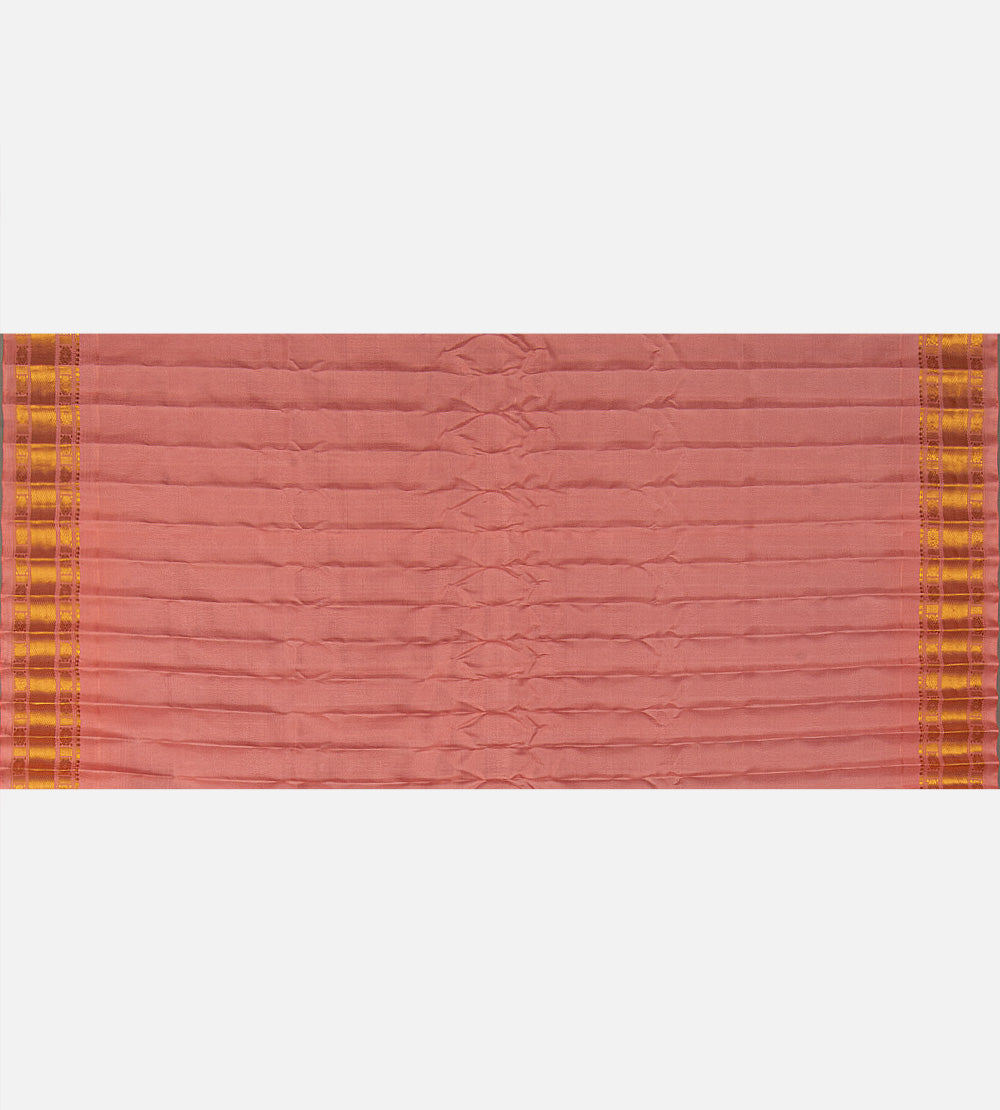 Purple Gadwal Silk Saree