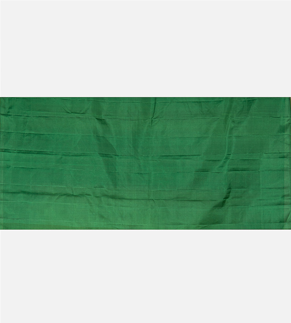 Yellowish Green Kanchipuram Silk Saree