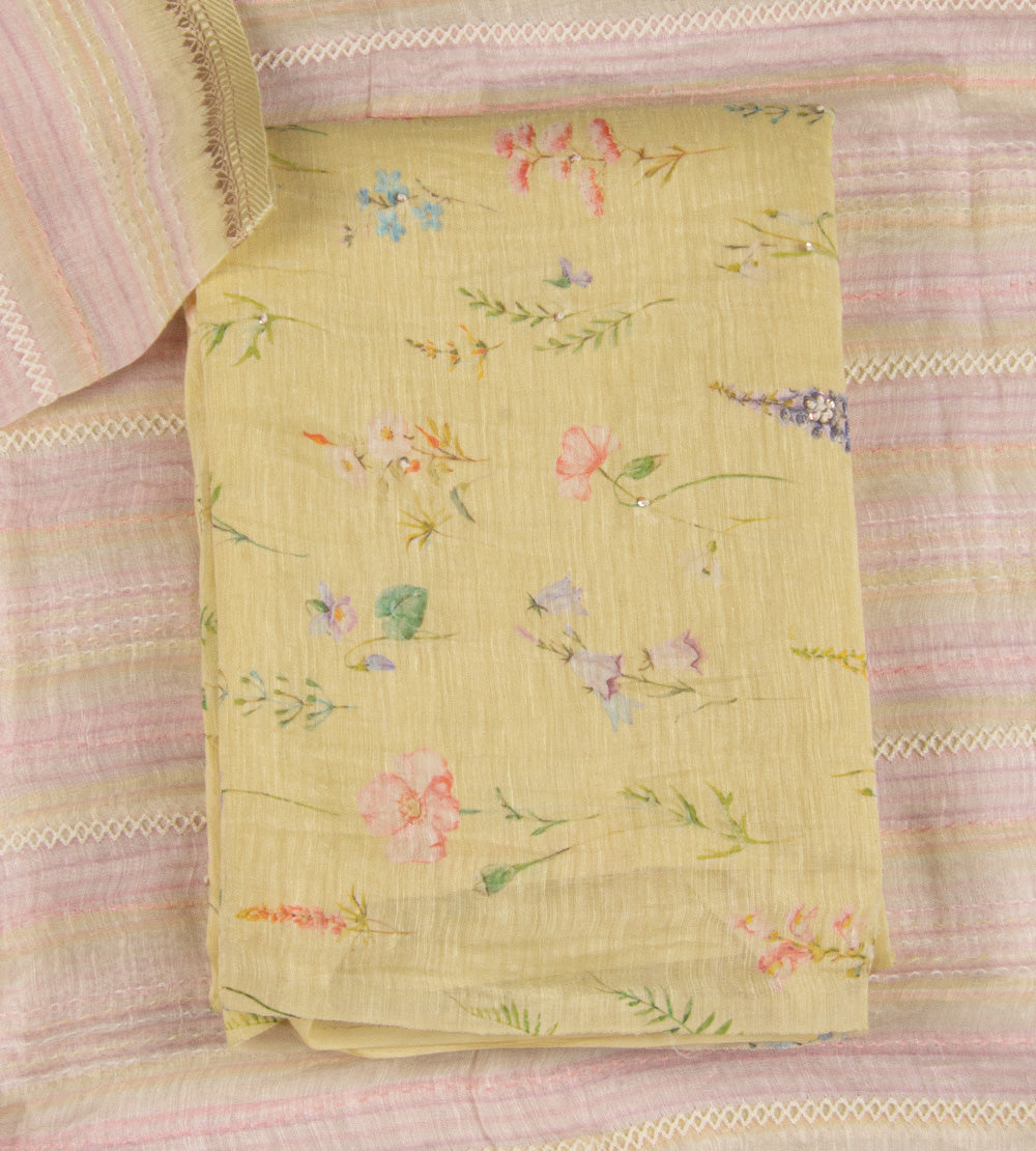 Yellow Linen Salwar