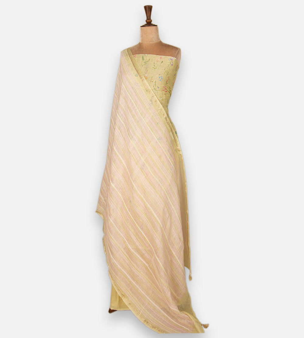 Yellow Linen Salwar
