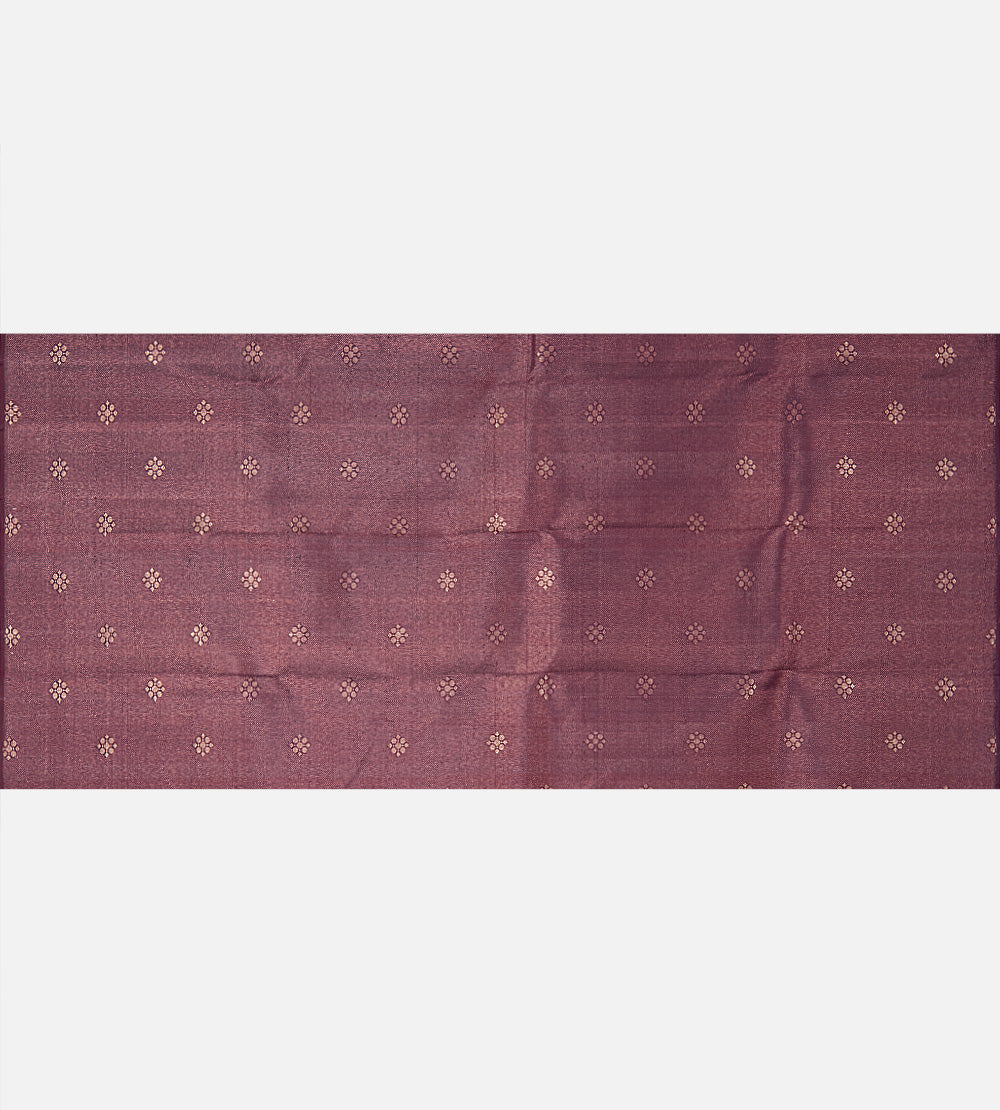 Purple Kanchipuram Silk Saree