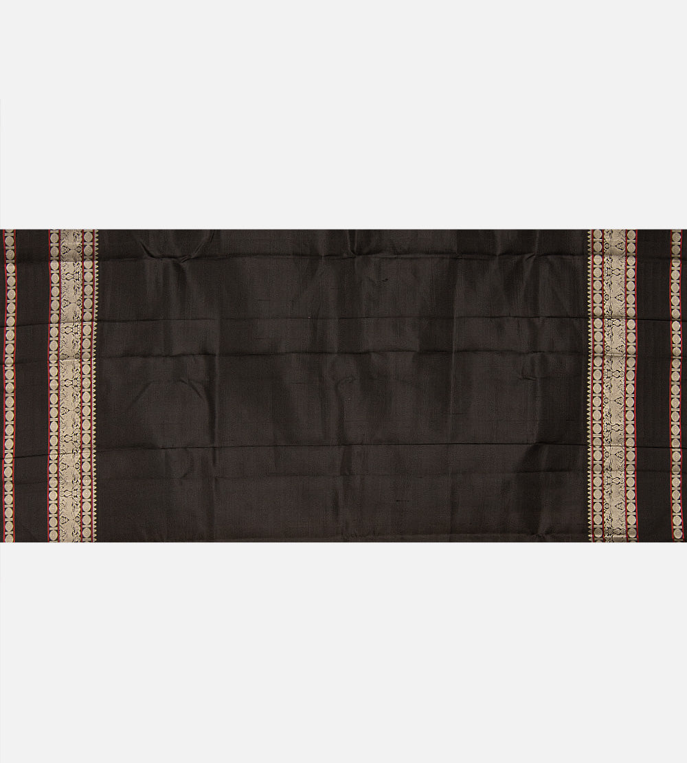 Beige Kanchipuram Silk Saree