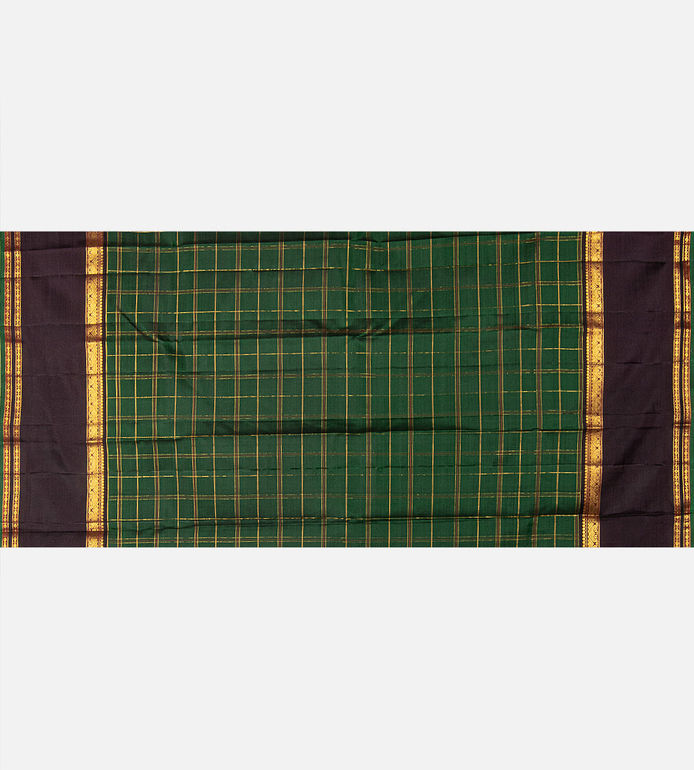 Blue Kanchipuram Silk Saree