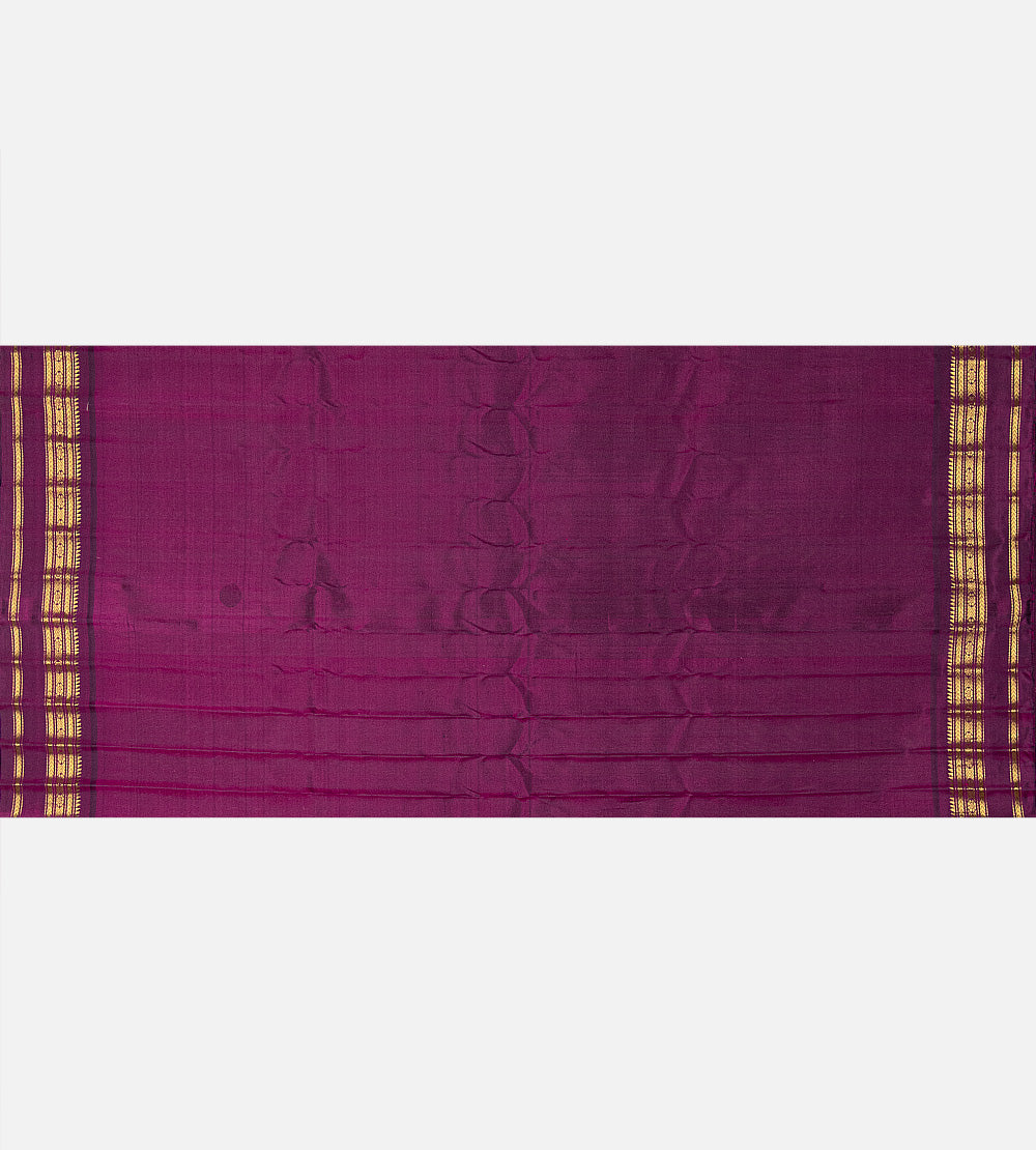 Green Gadwal Silk Saree