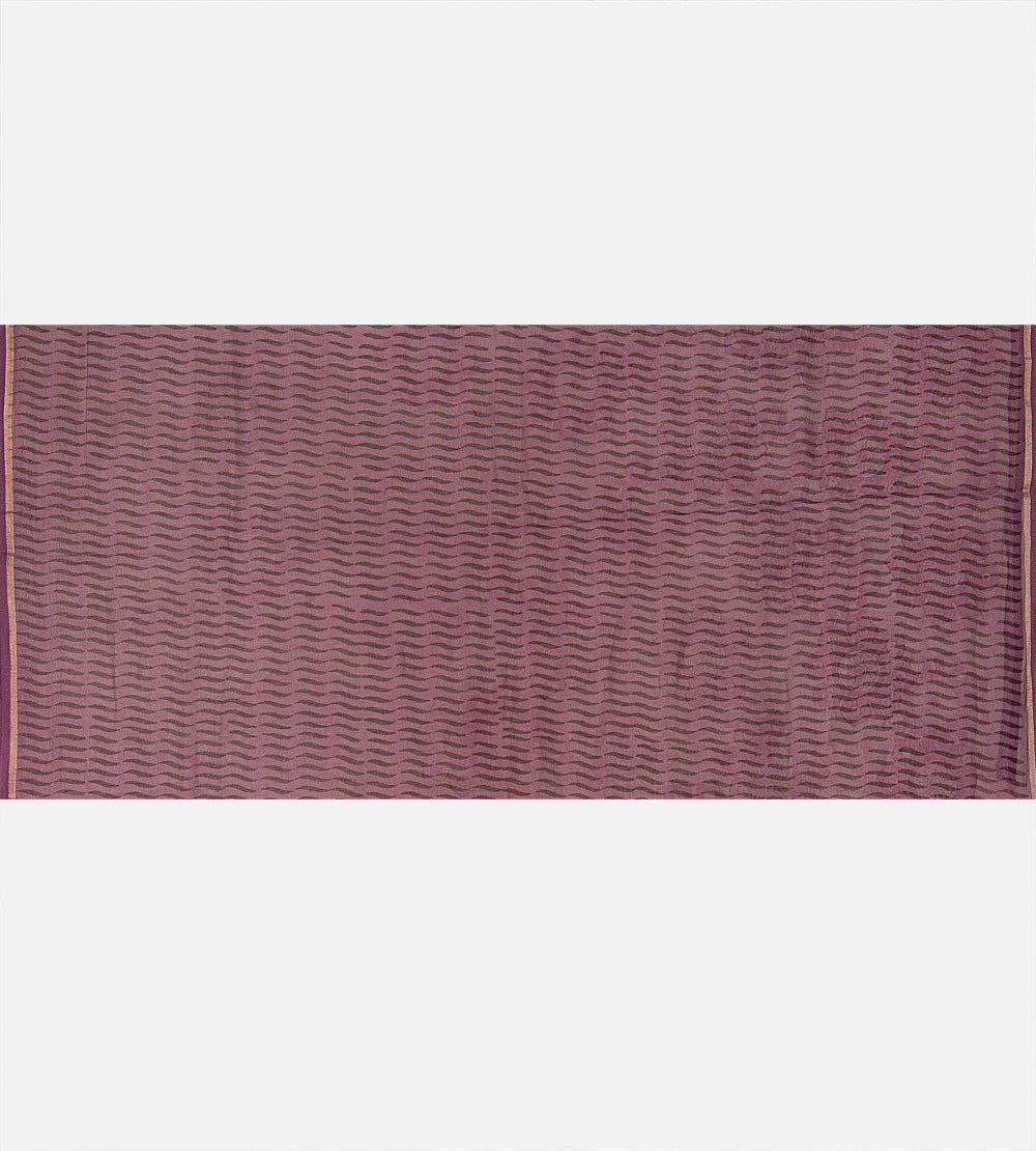Light Pink Chanderi Cotton Saree