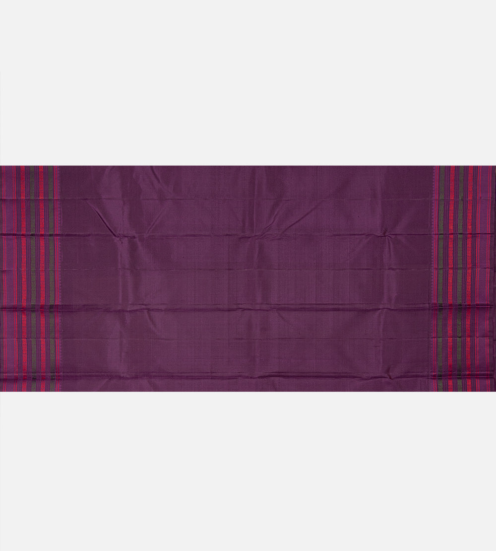 Creme Kanchipuram Silk Saree