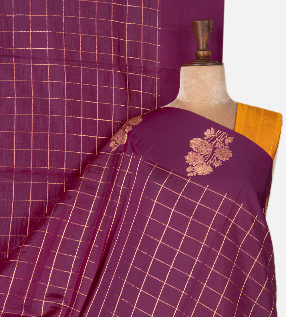 Pink Banarasi Kattan Silk Saree
