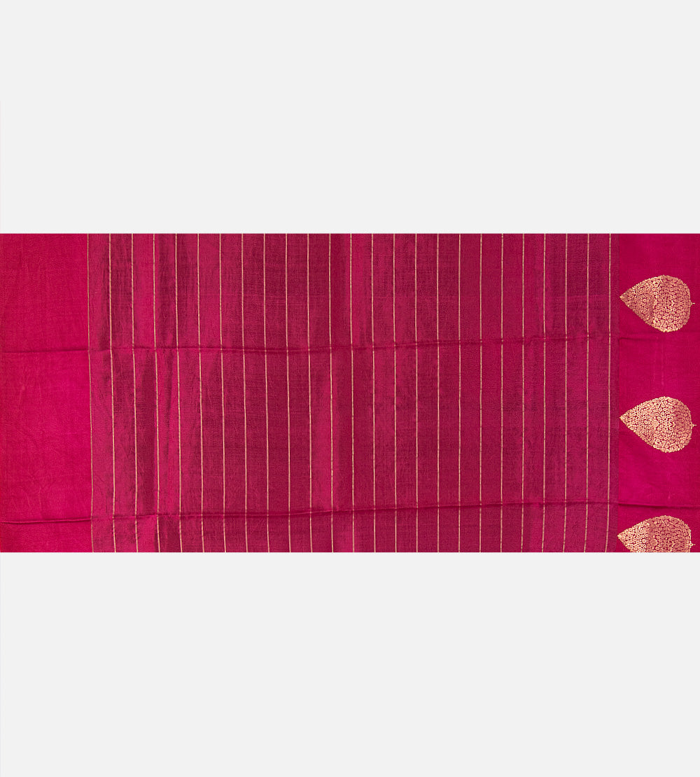 Blue Banarasi Kattan Silk Saree