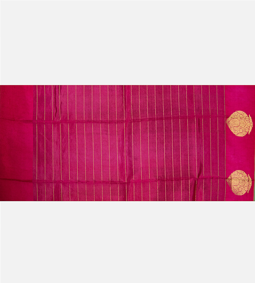 Green Banarasi Kattan Silk Saree