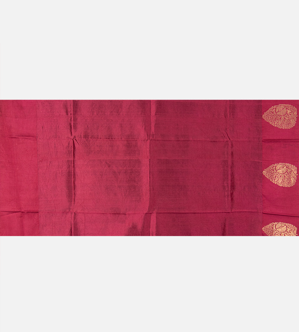 Blue Banarasi Kattan Silk Saree