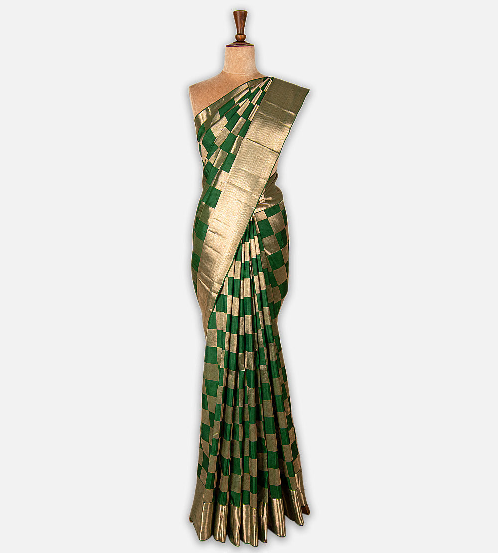 Green Kanchipuram Silk Saree