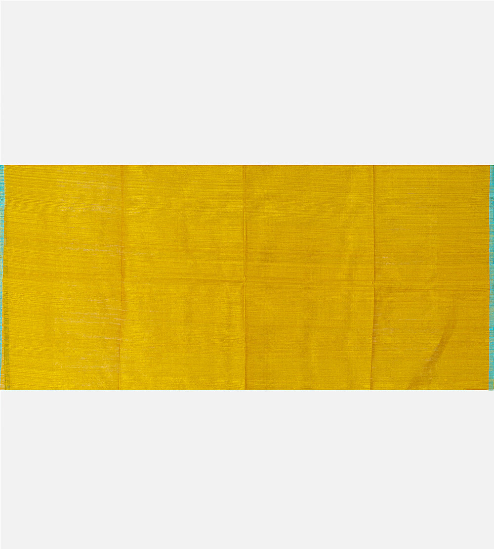 Gold Colour Bailou Tussar Saree