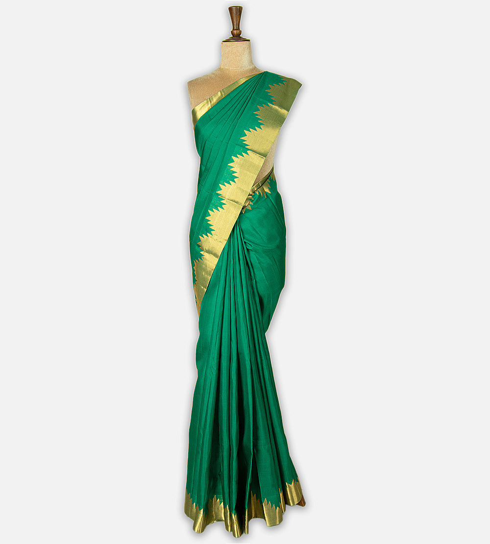 Green Soft Silk Saree