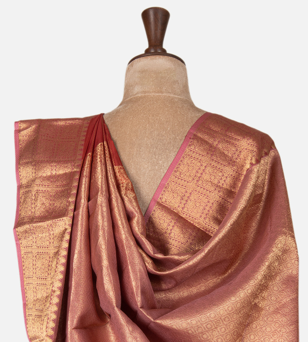 Maroon Soft Silk Saree