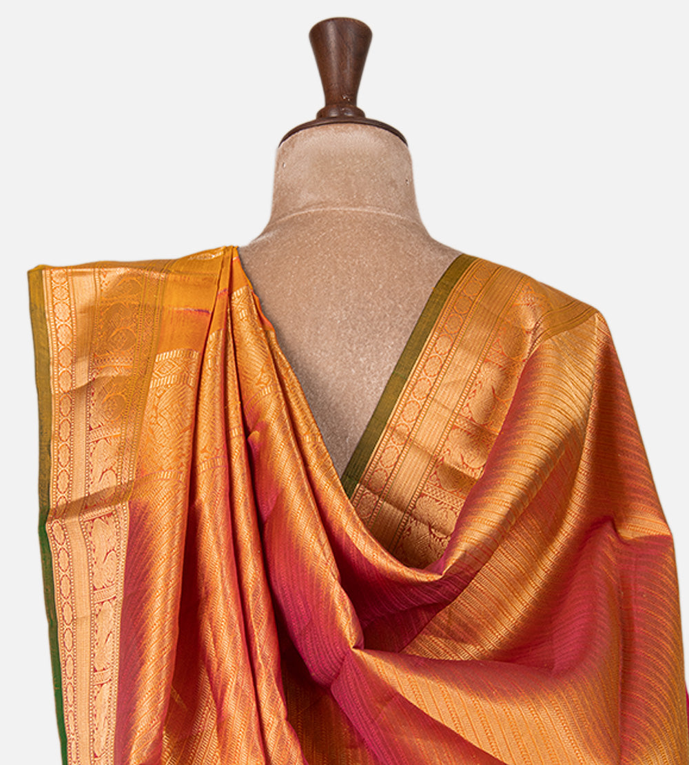 Yellow Soft Silk Saree