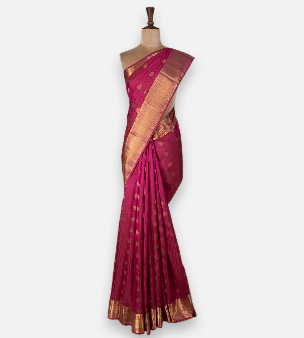 Pink Soft Silk Saree