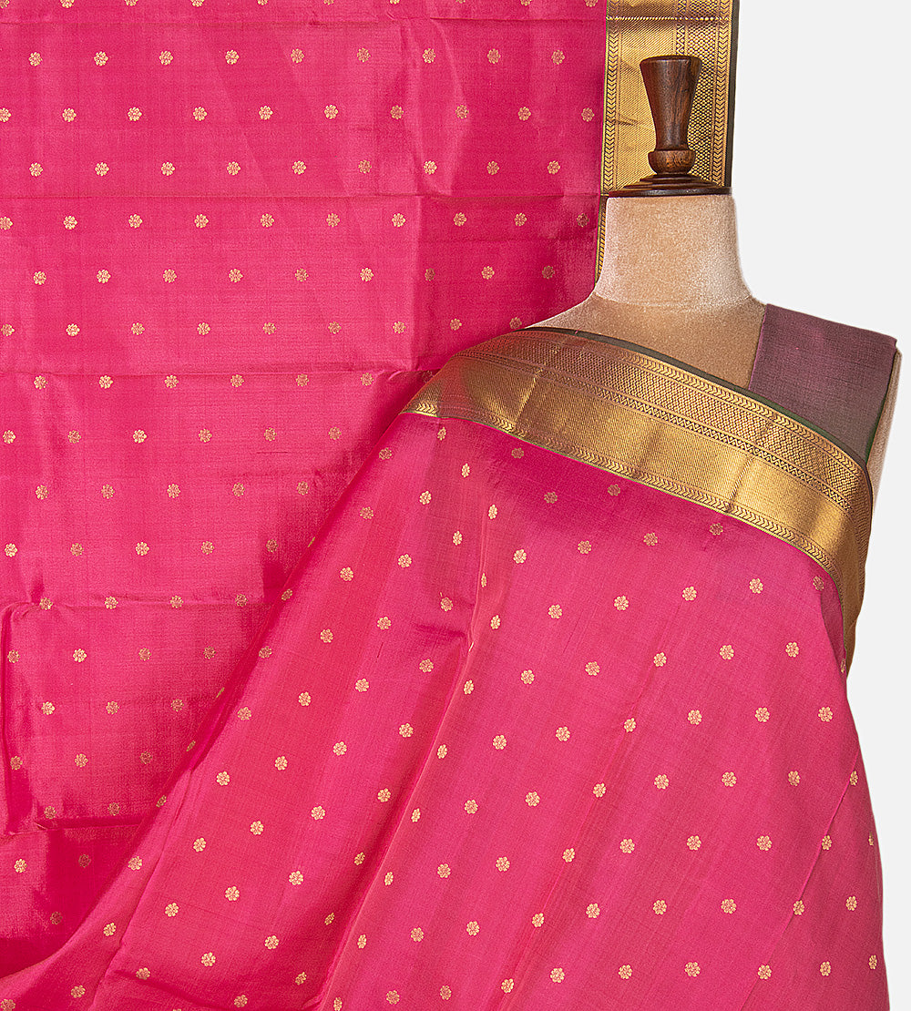 Pink Soft Silk Saree