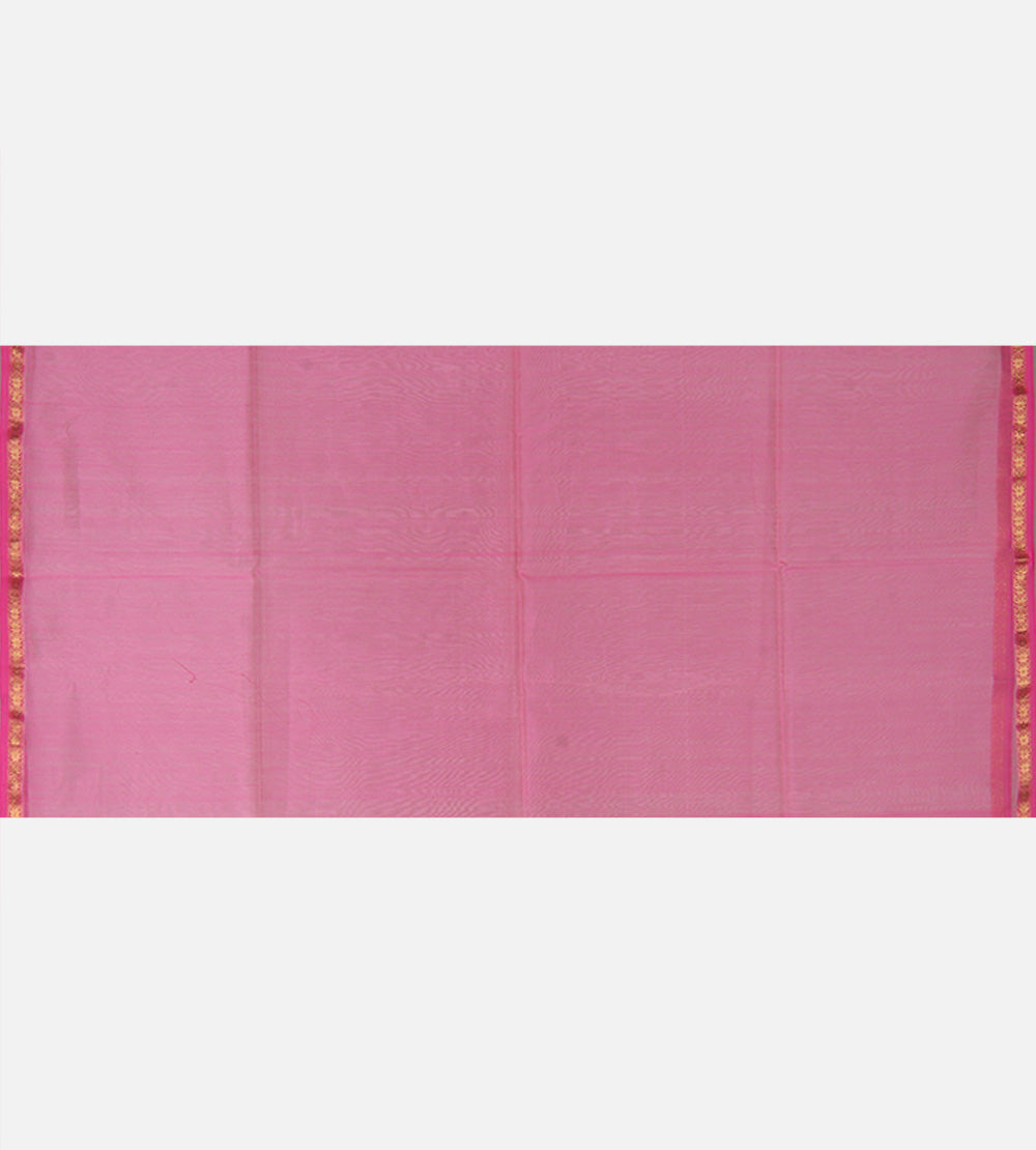 Off-White Maheshwari Cotton Saree