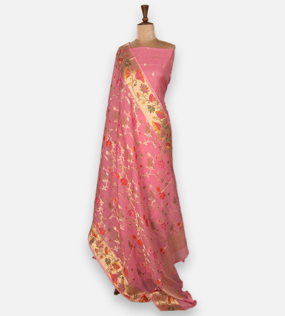 Pink Kota Silk Salwar