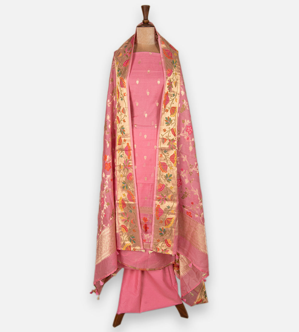 Pink Kota Silk Salwar