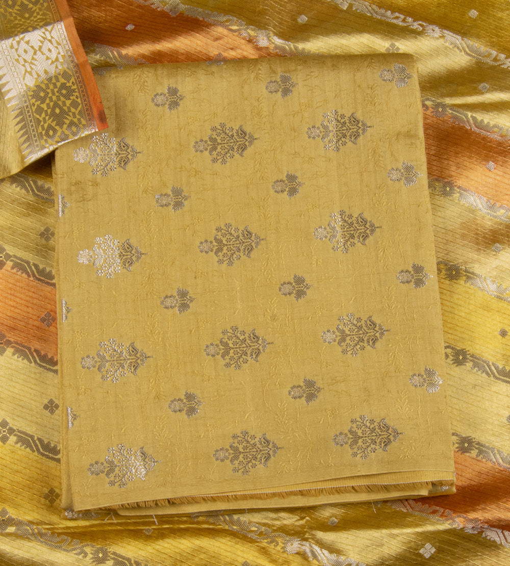 Yellow Chaniya Silk Salwar