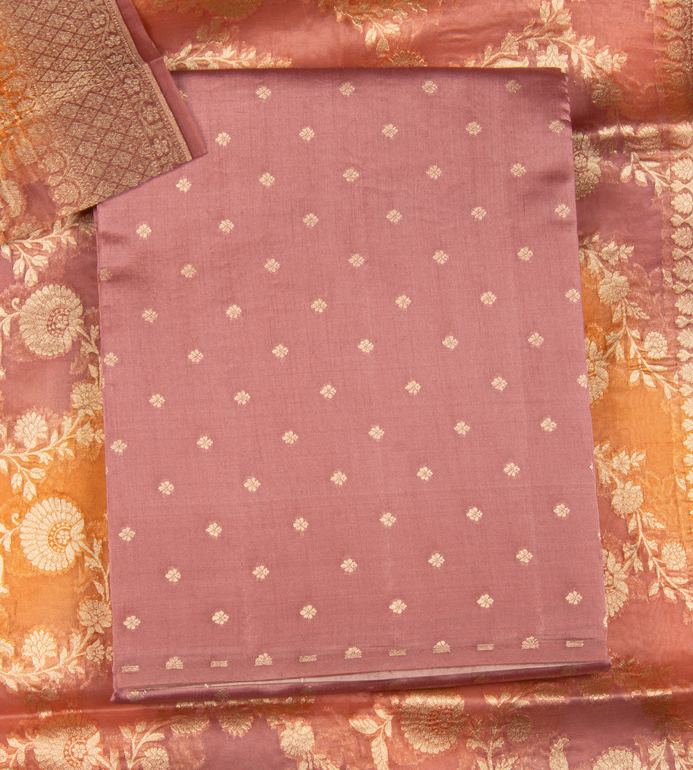 Pink Chaniya Silk Salwar