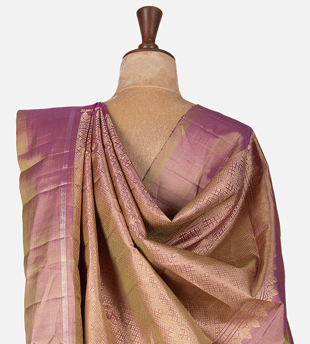 Pink Kanchipuram Silk Saree
