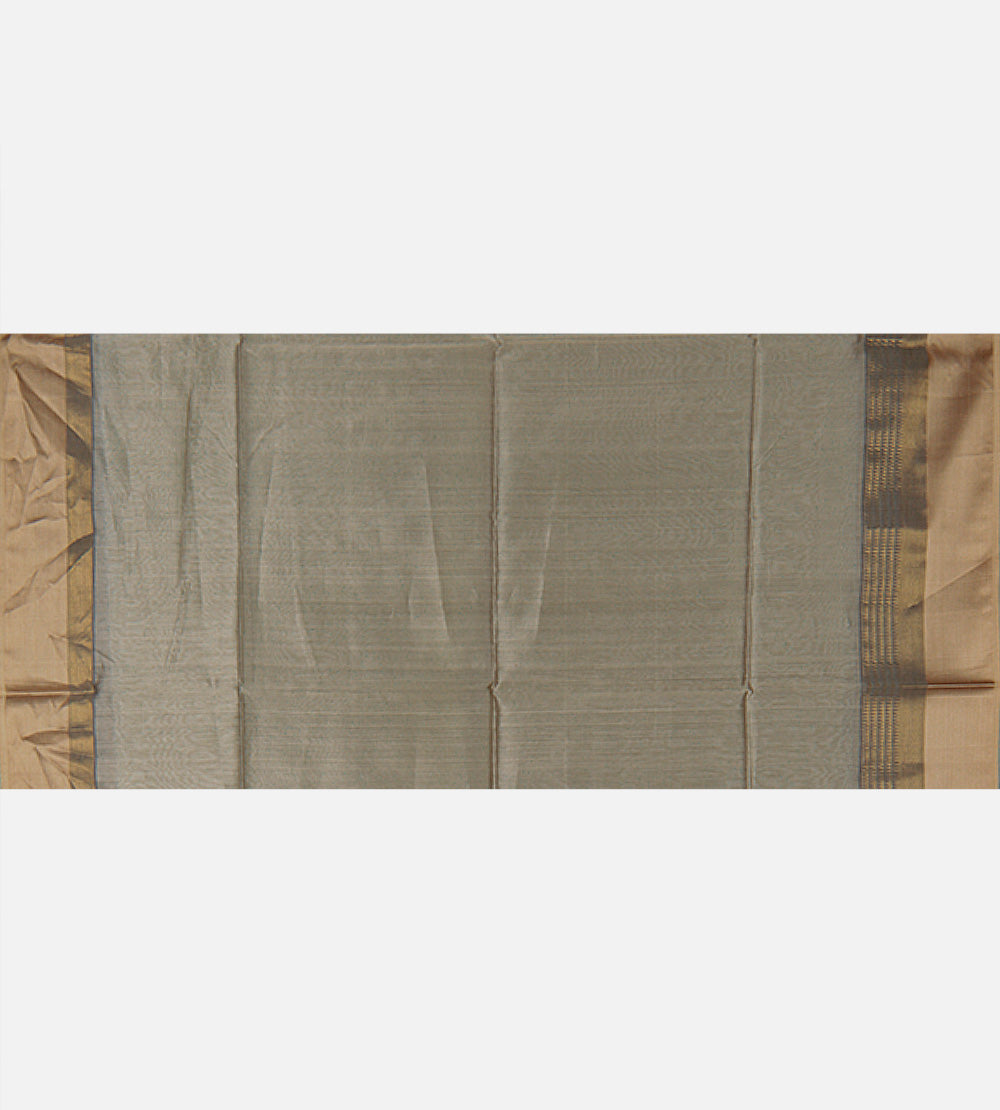 Green Maheshwari Cotton Saree